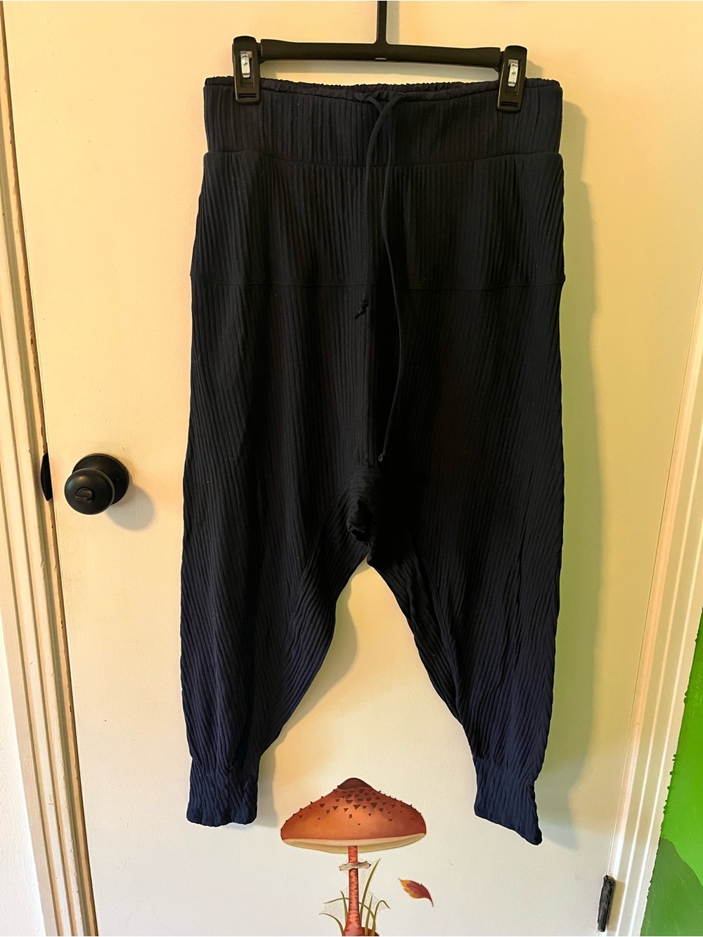 FP Movement Drop Crotch Harem Joggers in Navy